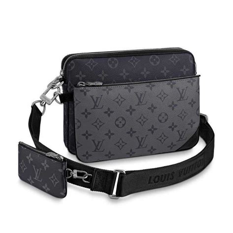 louis vuitton bauchtasche herren schwarz|louis vuitton mens bag.